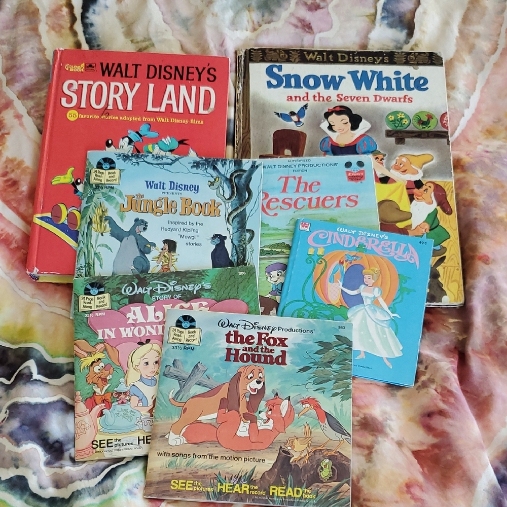 Disney Picture Storybook Lot- 7 Pc Lot